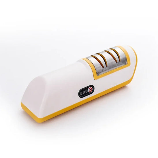Affuteur couteau blanc jaune