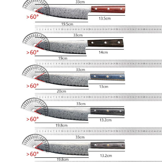 Couteau de cuisine japonais shin'basic noir