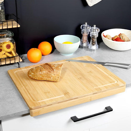 Planche a decouper bois decoupe pain