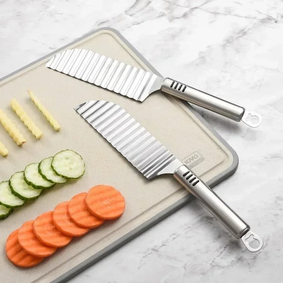 coupe frite manuel couteau