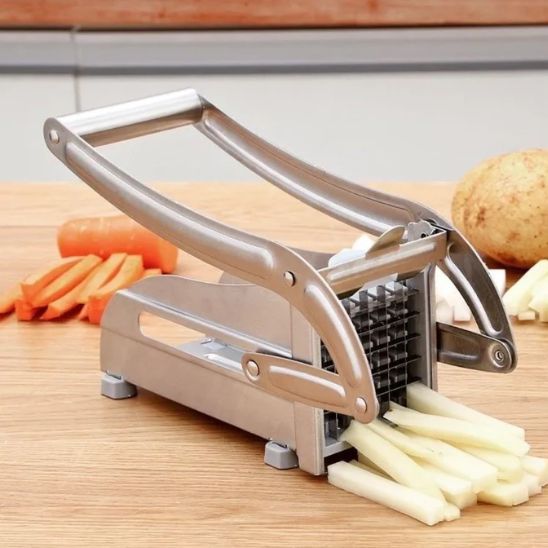 coupe frite professionnel acier batonnets
