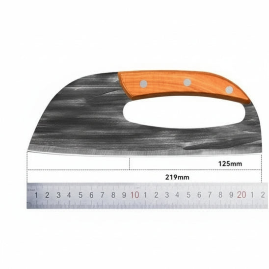 couteau de cuisine poignée pleine main