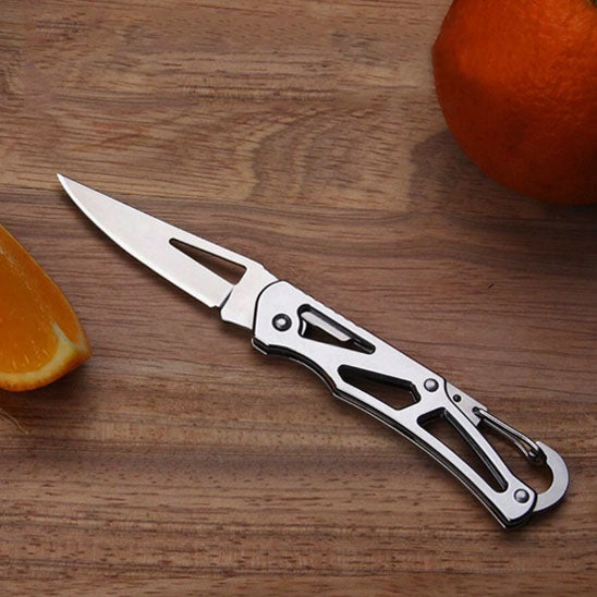 couteau de cuisine tranche orange
