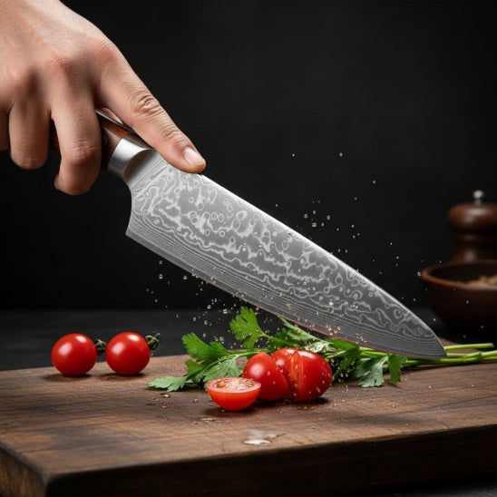 couteau santoku de qualité supérieur
