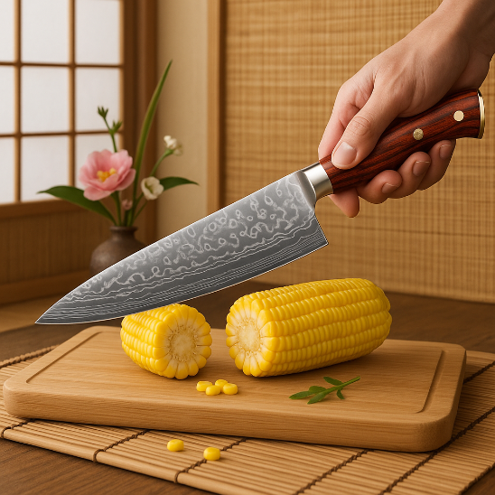 couteau santoku japonais