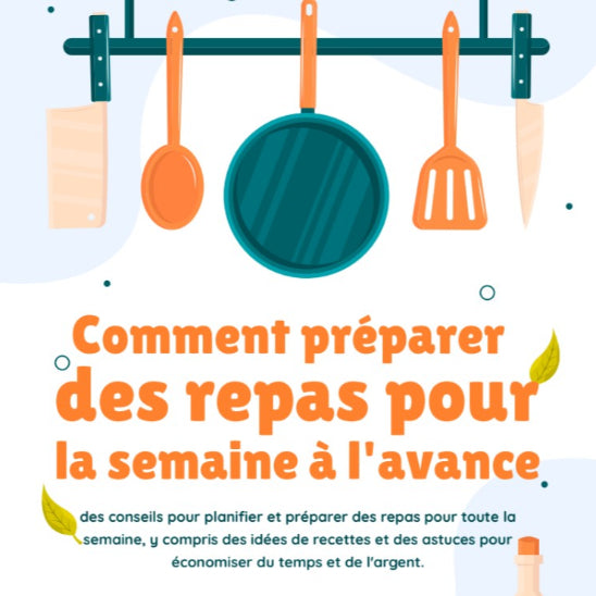 e book repas semaines