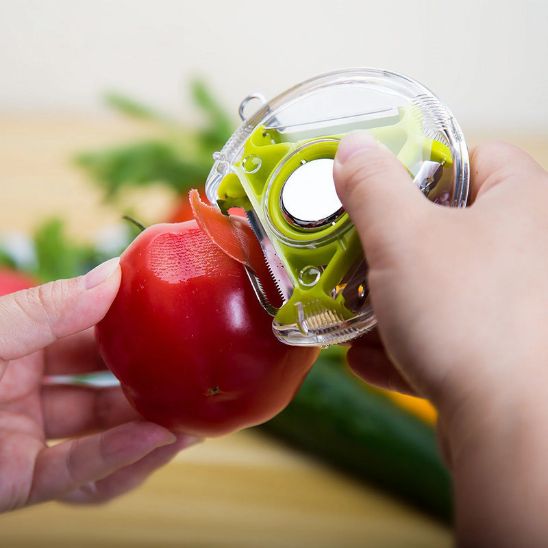 eplucheur 3 en 1 enleve la peau des tomates