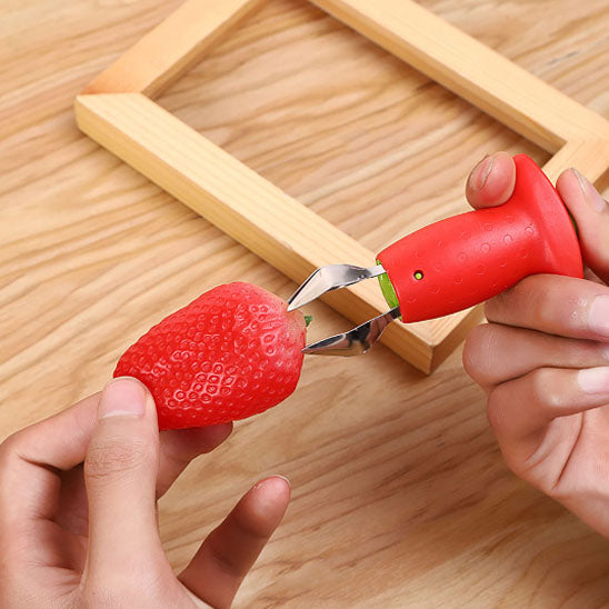 eplucheur fraise simple utilisation