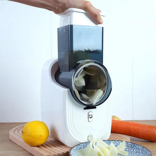 mandoline cuisine blanche coupe pomme de terre