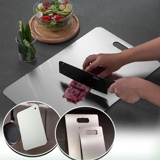 planche a decouper acier coupe viande