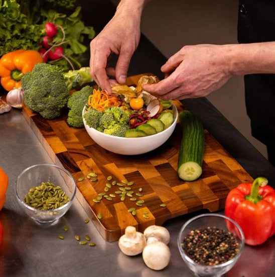 planche à découper bois idéale pour cuisine saine