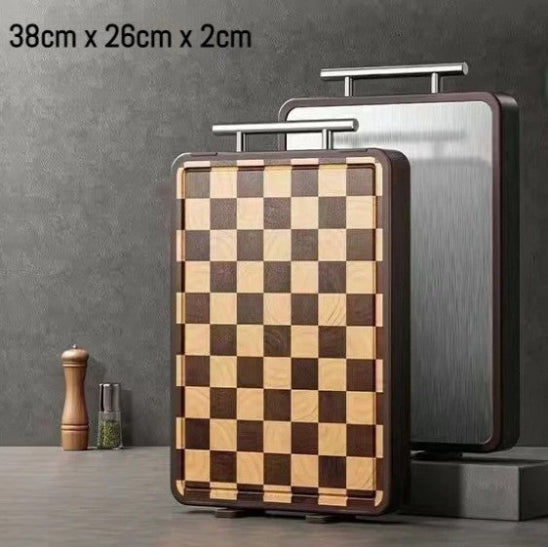planche a decouper damier 38cm
