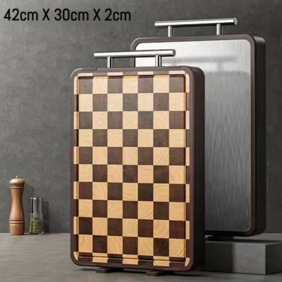 planche a decouper damier 42cm