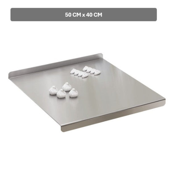 planche à découper inox 50x40