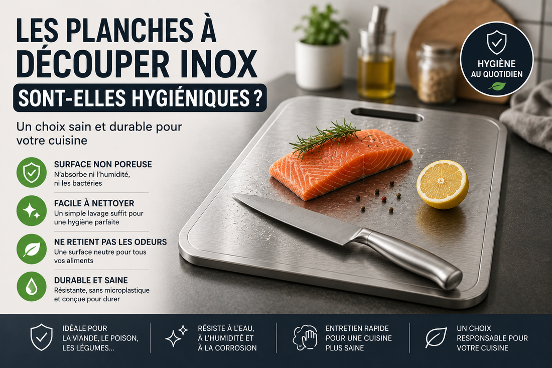 Les planches à découper inox sont-elles hygiéniques ?