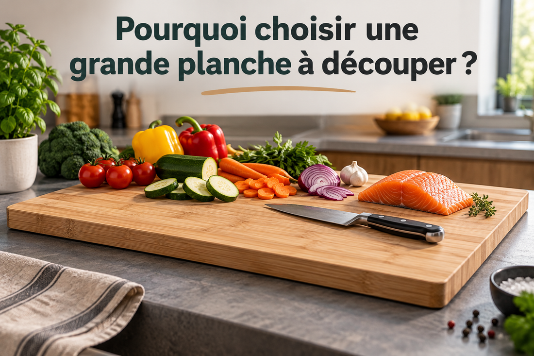 Pourquoi choisir une grande planche à découper ?