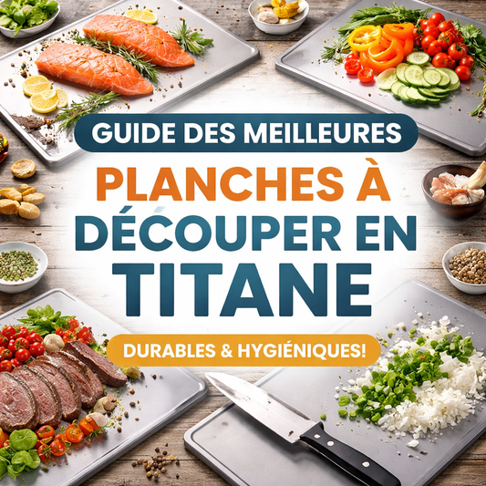 Pourquoi choisir une planche à découper en titane ?