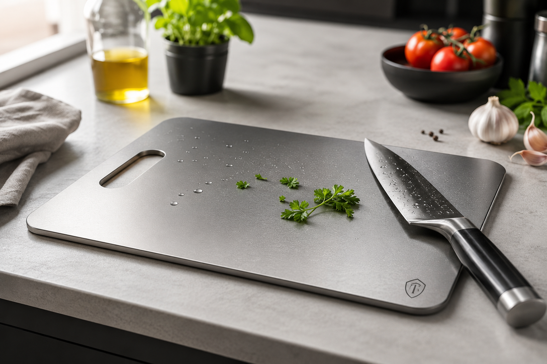 Comment nettoyer une planche à découper en titane ?
