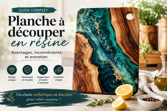 Planche à découper en résine : avantages, inconvénients et entretien