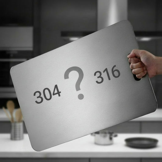 Planche Inox 304 ou 316 : Comment Choisir la Meilleure Planche pour Ta Cuisine ?