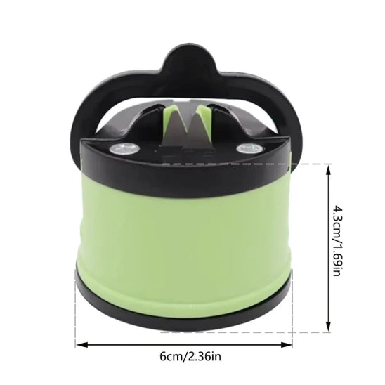 Affuteur couteau Affût'ventouse vert