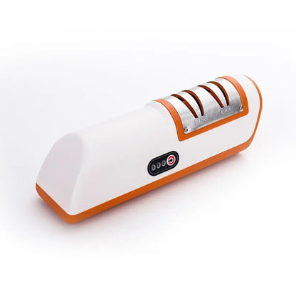 Affuteur couteau blanc orange