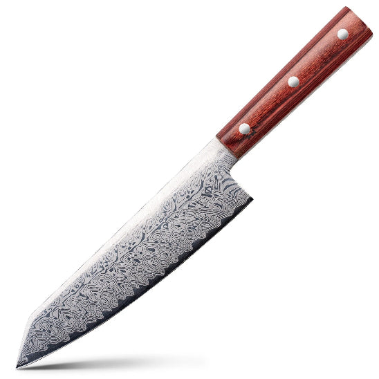 Couteau de cuisine japonais shin'basic rouge