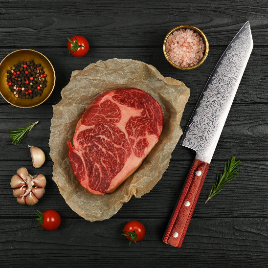 Couteau de cuisine japonais shin basic viande