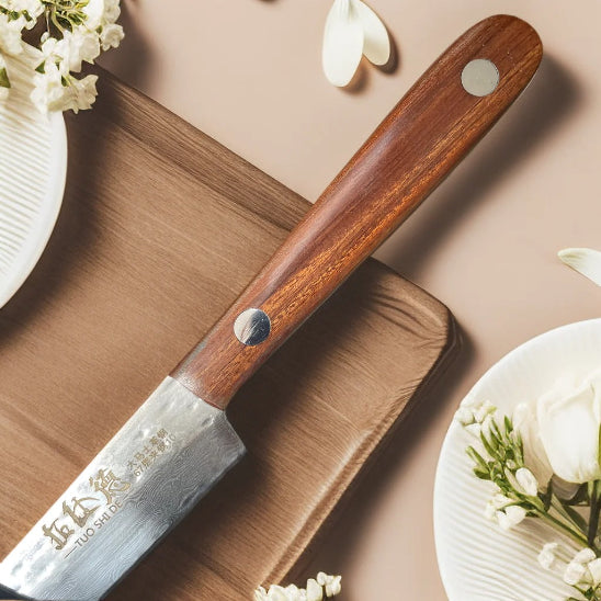 Couteau de cuisine japonais shin'steak manche
