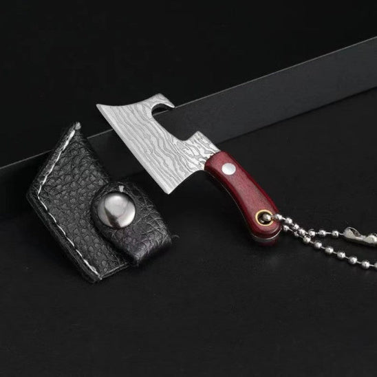 Couteau de cuisine miniature décapsuleur