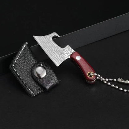 Couteau de cuisine miniature décapsuleur
