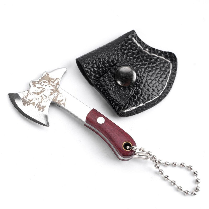 Couteau de cuisine miniature loup