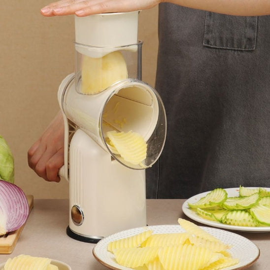 Mandoline cuisine rotative chips