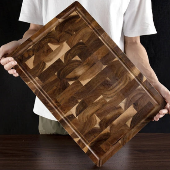 Planche a decouper bois Planx Massive presentaion