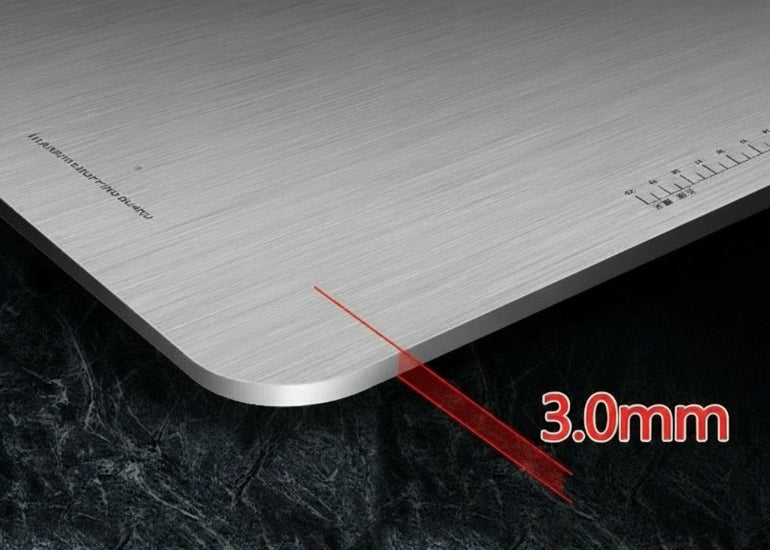 Planche à découper en titane 3mm épaisseur