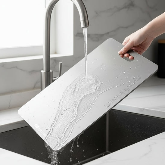 Planche à découper en titane rincage 