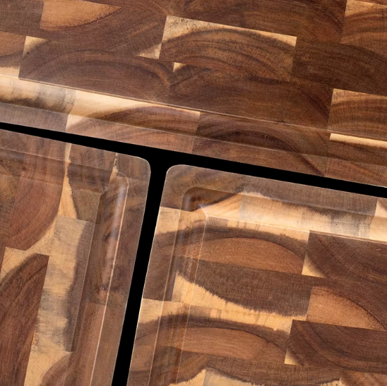 Planche à découper xxl acacia avec rainure