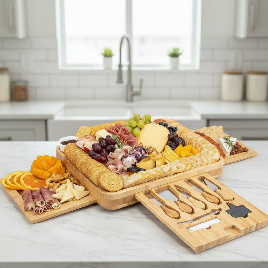 Plateau charcuterie fromage Planx'Aperocheese présentation