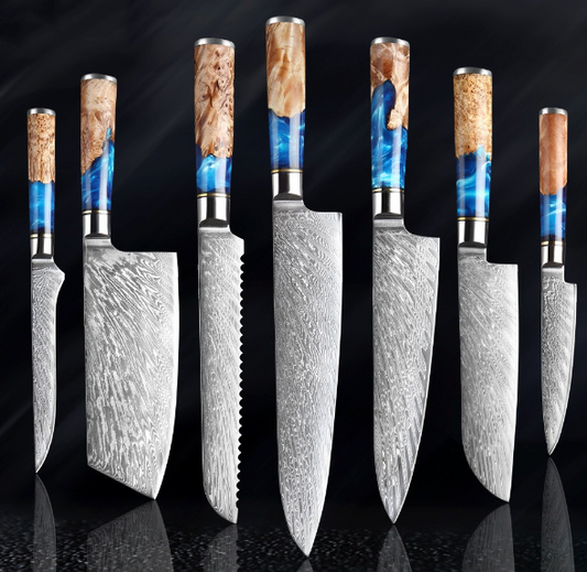 Set de couteaux de cuisine | Damas’Forge 7