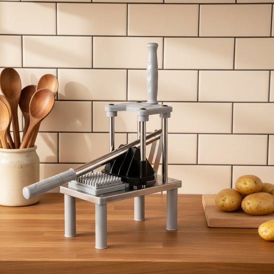 coupe frite manuel avec poignée de maintient