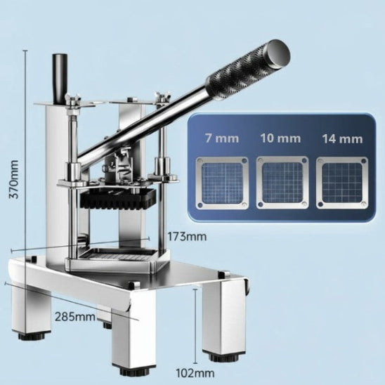 coupe frite pro dimensions