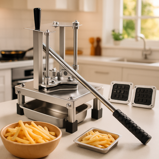 coupe frite professionnel fournit avec bac en inox