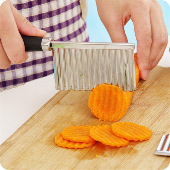 coupe frites ondulé tranche carotte