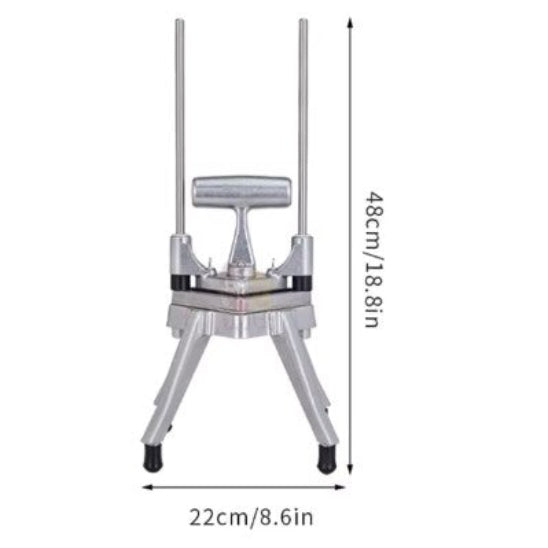 coupe frites professionnel avec dimensions compact