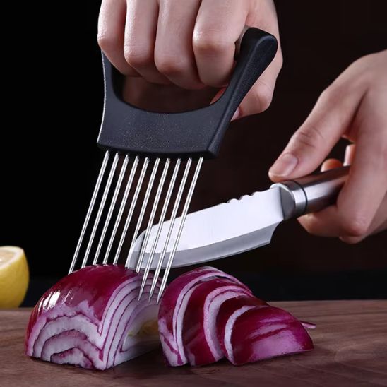 coupe legume oignon couteau