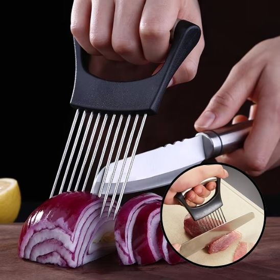 coupe legume oignon viande