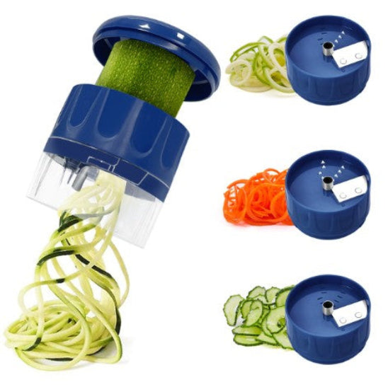 coupe légumes bleu