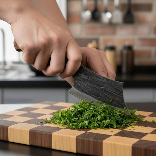 couperet de boucher skinner hachage persil