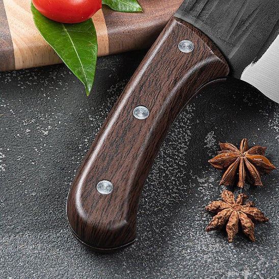 couperet manche en bois