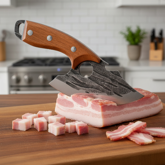 couperet mini forge lardons